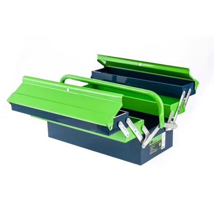 Ящик для инструмента, 430 х 200 х 200 мм, пять секций, металлический Сибртех 90751 купить в Уфе