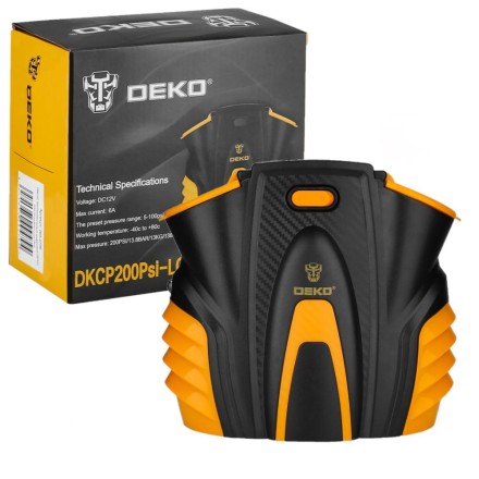 Насос автомобильный цифровой DEKO DKCP200Psi-LCD Plus, 065-0796 купить в Уфе