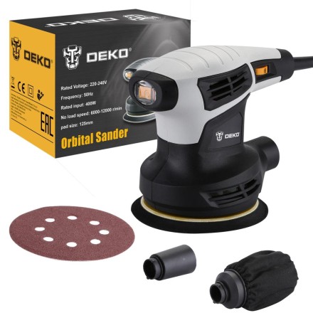Шлифмашина ЭШМ DEKO DKG400-125, 063-2203 купить в Уфе