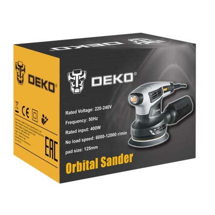 Шлифмашина ЭШМ DEKO DKG400-125, 063-2203 купить в Уфе