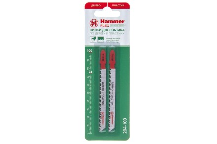 Пилки для лобзика HAMMER JG WD-PL T101BF (2pcs) купить в Уфе
