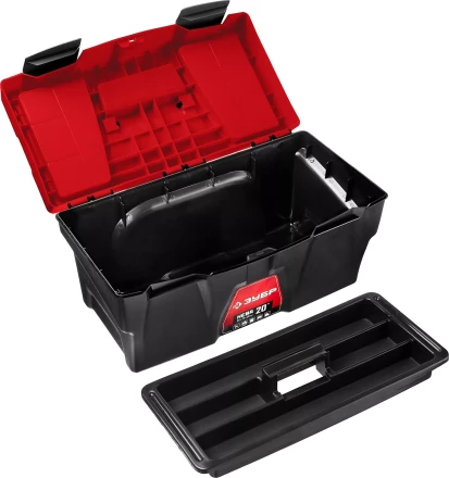 Ящик для инструмента &quot;НЕВА-20&quot; пластиковый, ЗУБР 38323-20 купить в Уфе