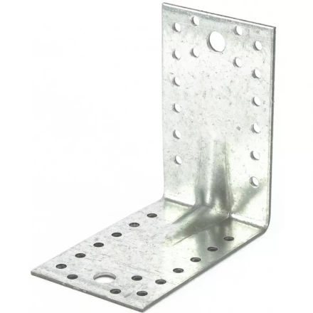 Крепежный уголок усиленный 2,5мм KUU 105x105x65 мм Россия Сибртех 464143 купить в Уфе