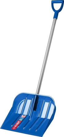 ЗУБР АНГАРА, ковш 46 см, морозостойкий поликарбонат, ударопрочная, легкий черенок из алюминия, V-ручка, снеговая лопата, Профессионал (39981) купить в Уфе