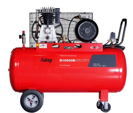 Компрессор масляный поршневой ременной Fubag  B10000B/270 СТ11  купить в Уфе