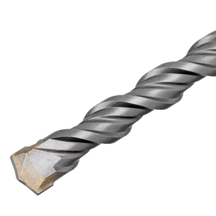 Бур по бетону Denzel, 14 x 210 мм  двойная спираль, три пылеотводящие кромки, 705030 купить в Уфе