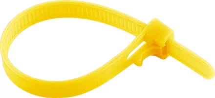 Хомуты универсальные многоразового использования пластиковые 250 х 7,2мм 50 шт  СИБРТЕХ 45579 купить в Уфе