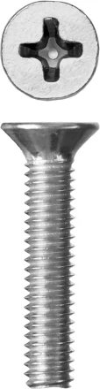 Винт ЗУБР &quot;МАСТЕР&quot; DIN 965, класс прочности 4.8, оцинкованный, M4x20мм, 5кг 303110-04-020 купить в Уфе