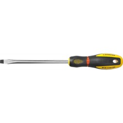 Отвертка STAYER &quot;PROFI&quot; &quot;PROTech&quot;, двухкомп рукоятка, намагниченная, Cr-Mo, SL8,0x150мм 25131-08-15_z02