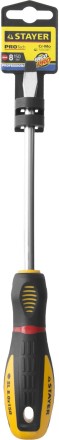 Отвертка STAYER &quot;PROFI&quot; &quot;PROTech&quot;, двухкомп рукоятка, намагниченная, Cr-Mo, SL8,0x150мм 25131-08-15_z02 купить в Уфе