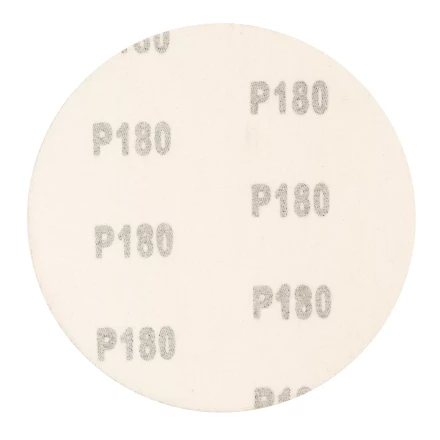Круг абразивный на ворсовой подложке под &quot;липучку&quot;, P 180, 125 мм, 10 шт Сибртех 738657 купить в Уфе