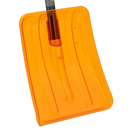 Лопата для уборки снега Сибртех 61673, поликарбонат, 270х360х840 мм, стальной черенок, усиленная купить в Уфе