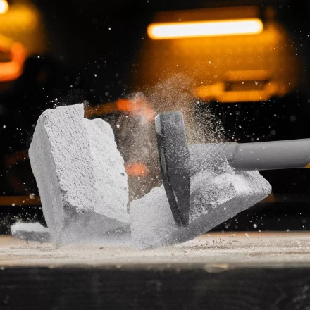 Молоток слесарный, 200 г Denzel, кованый, фибергласовая рукоятка c TPR покрытием 10482 купить в Уфе