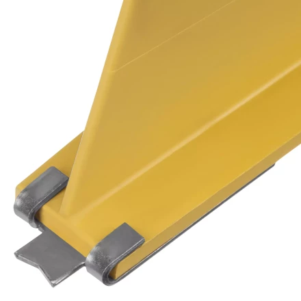 Упор противооткатный для грузового транспорта Stels 56778, ЖЕЛТЫЙ, 35 т, 473х200х205 мм купить в Уфе