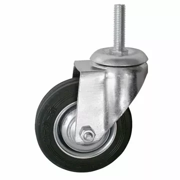 Колесо поворотное SCt 97 85 мм резина с болтом (F) 1046155 купить в Уфе