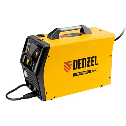 Аппарат инвертор. полуавтомат. cварки Denzel IMIG-185SDR 94363, 180 А, ПВ 60%, катушка 5 кг купить в Уфе