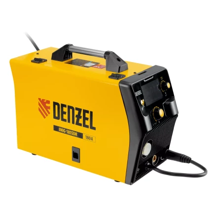 Аппарат инвертор. полуавтомат. cварки Denzel IMIG-185SDR 94363, 180 А, ПВ 60%, катушка 5 кг купить в Уфе