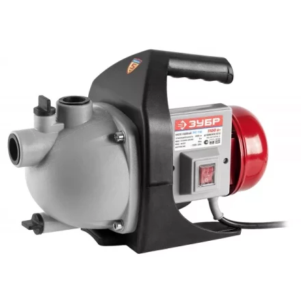 Насос ЗУБР поверхностный, 60л/мин, напор 44м, 1100Вт ЗНС-1100 купить в Уфе
