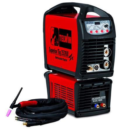 Сварочный аппарат Telwin SUPERIOR TIG 252 AC/DC HF/LIFT VRD AQUA  TIG ACC купить в Уфе