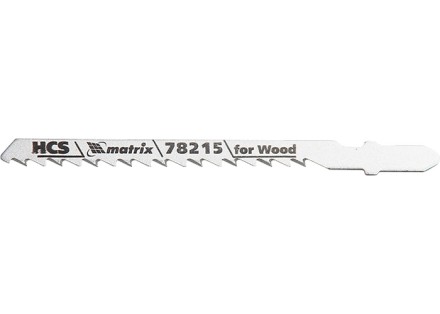 Полотна для электролобзика по дереву 3 шт T244D 75 x 4мм HCS MATRIX Professional 78215 купить в Уфе