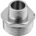 Бочонок ЗУБР &quot;ЭКСПЕРТ&quot; переходной, никелированная латунь, 1/2&quot;-3/4&quot; 51241-1/2-3/4 купить в Уфе