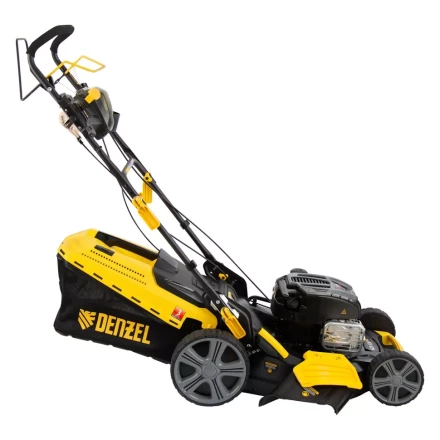 Газонокосилка бензиновая GLD-520SP-BS, 163 см3, Briggs Stratton, ширина 52 см, привод, 60 л Denzel 58807 купить в Уфе