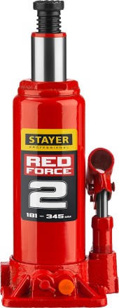 Домкрат STAYER &quot;PROFI&quot; гидравлический бутылочный, в кейсе, 2т, 148-278мм 43160-2-K купить в Уфе