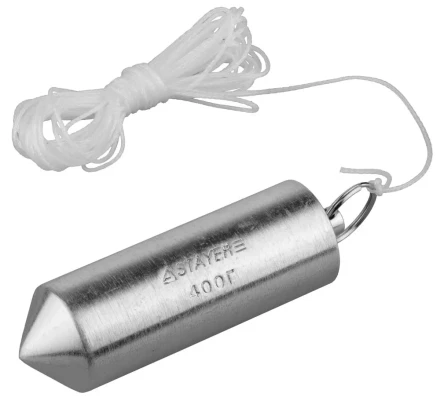 Отвес STAYER &quot;MASTER&quot; строительный со шнуром, 300г 0635-30_z01 купить в Уфе