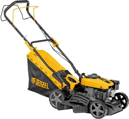 Газонокосилка бензиновая GLD-410SP-K, 150 см3, 41 см, привод, 40 л Denzel купить в Уфе