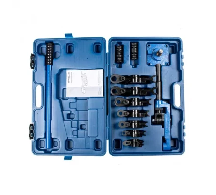 Трубогиб ручной механический, башмаки 3/8&quot;–1&quot;, в пластиковом кейсе Stels 18112 купить в Уфе