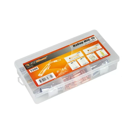 Набор комплектующих MIG 15 48 предметов FoxWeld купить в Уфе