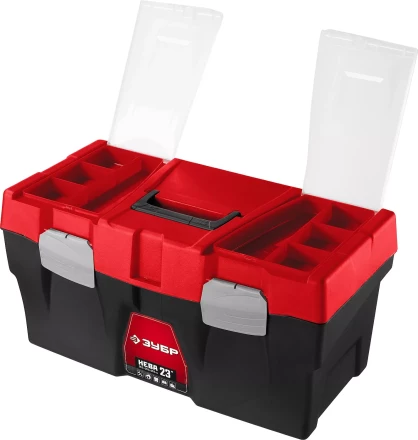 Ящик для инструмента &quot;НЕВА-23&quot; пластиковый, ЗУБР 38323-23 купить в Уфе