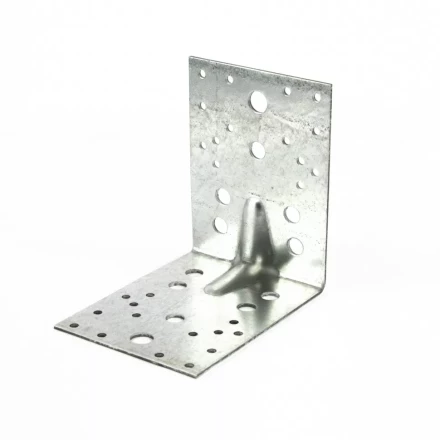 Крепежный уголок усиленный 2,5мм KUU 130x130x100 мм Россия Сибртех 464137 купить в Уфе