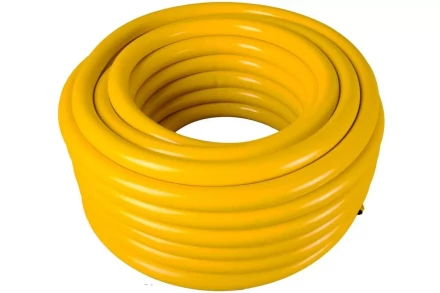 Шланг Вихрь поливочный ПВХ усиленный, пищевой трехслойный армированный 1&quot;, 25м (жёлтый) 73/7/2/34 купить в Уфе