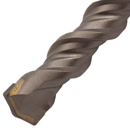 Бур по бетону Denzel, 18 x 310 мм, двойная спираль, три пылеотводящие кромки купить в Уфе