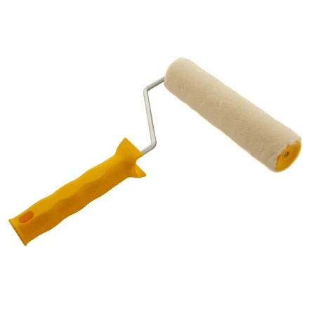 Валик &quot;Лаки&quot;, 180 мм, ворс 5 мм, D - 36 мм, D ручки - 6 мм, велюр Сибртех 80242 купить в Уфе