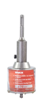 Коронка SDS+ ф70 мм по кирпичу в сборе VMX 511048 купить в Уфе