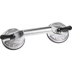 Стеклодомкрат ЗУБР "ПРОФИ" алюминиевый, профессиональный, двойной, 80кг 33723-2