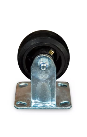 Колесо большегрузное неповоротное FCd 46 100 мм обрезиненное (N) 1024163 купить в Уфе