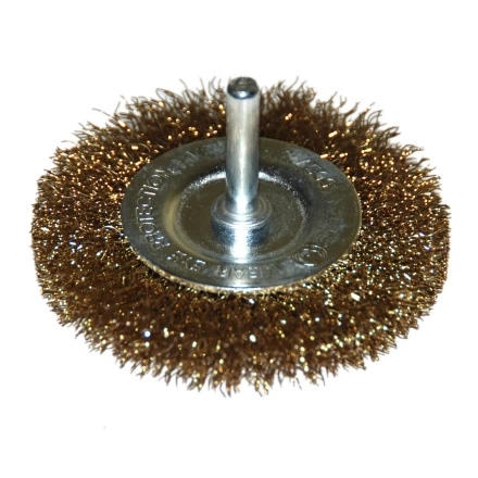 Щетка для дрели Ф50 мм дисковая Энкор 51513 купить в Уфе