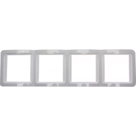 Панель СВЕТОЗАР &quot;ГАММА&quot; четверная вертикальная, цвет белый SV-54151-W купить в Уфе