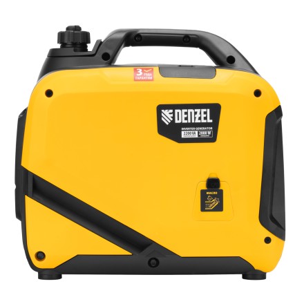 Генератор инверторный DENZEL GS-2200iS, 2,2 кВт, 230 В, закрытый корпус, ручной старт купить в Уфе