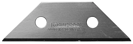 Лезвие KRAFTOOL &quot;PRO&quot; &quot;SOLINGEN&quot;сменное,трапец,для0930,09291,легир инструм сталь,многоур зак,типА02,18,7х62х0,65мм,5шт 09627-S5_z01 купить в Уфе