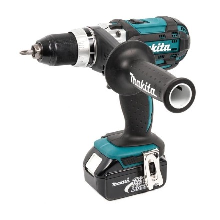 Аккумуляторная ударная дрель-шуруповерт Makita DHP458RFE купить в Уфе