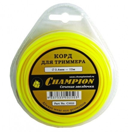 Леска &quot;Квадрат&quot; скрученный квадрат 2.4 мм 15м купить в Уфе