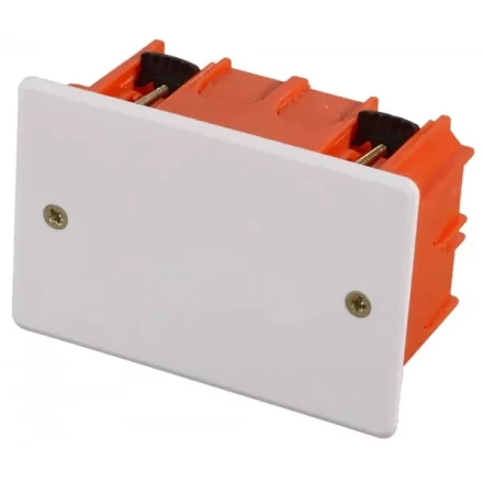 Коробка монтажная СВЕТОЗАР для полых стен, макс. напряжение 400В, с крышкой, 100х60х50мм, прямоугольная SV-54935 купить в Уфе