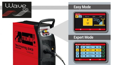 Сварочный полуавтомат TECHNOMIG 243 WAVE  Telwin купить в Уфе