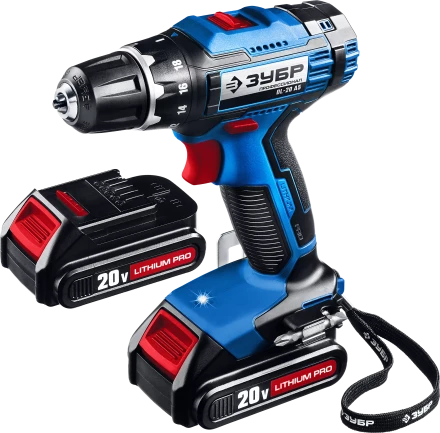 Дрель-шуруповерт 2 АКБ DL-20 A5 серия ПРОФЕССИОНАЛ купить в Уфе