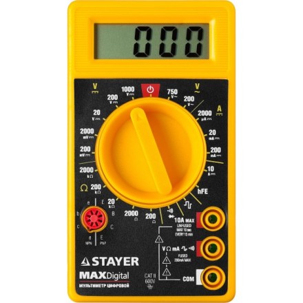 Мультиметр STAYER &quot;MASTER&quot; MAXDigital цифровой 45306 купить в Уфе