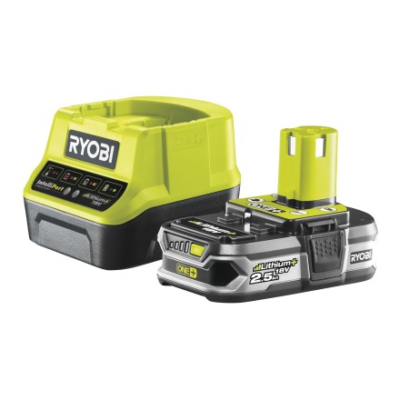 Ryobi ONE Li-Ion аккумулятор 2.5Aч  зарядное устройство RC18120, RC18120-125 купить в Уфе